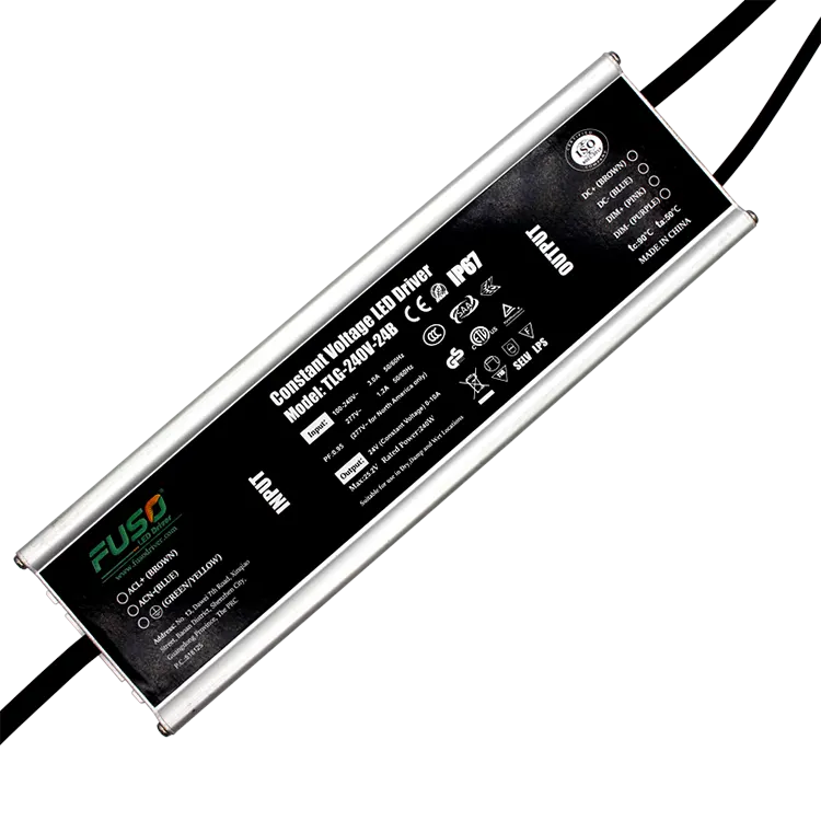 높은 PF 240W 상수 전압 LED 드라이버의 장점은 무엇입니까?